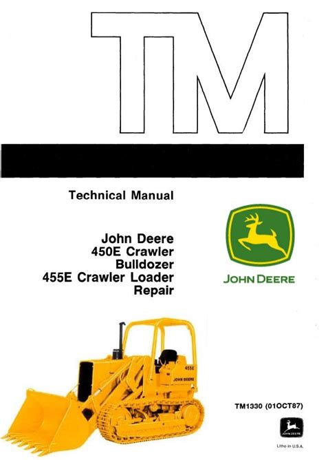 john deere 333g operator's manual